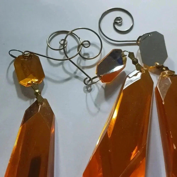 Three orange chimes..stainless steel..never used! - Picture 2 of 3